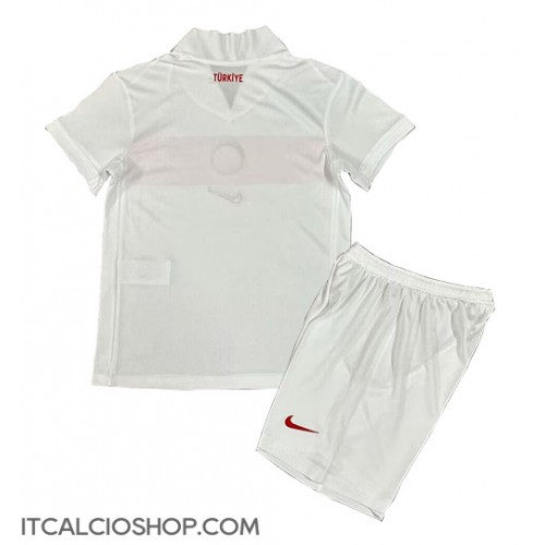 Turkey Prima Maglia Bambino Europei 2024 Manica Corta (+ Pantaloni corti)